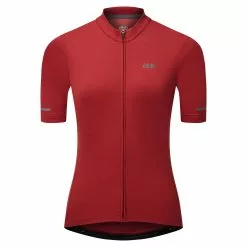 Women's Short Sleeve Jersey 10 Women's Short Sleeve Jersey -Deals Areon Store 106126314 Dark Red 0101