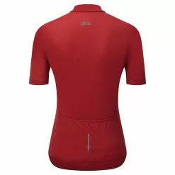 Women's Short Sleeve Jersey 11 Women's Short Sleeve Jersey -Deals Areon Store 106126314 Dark Red 0102
