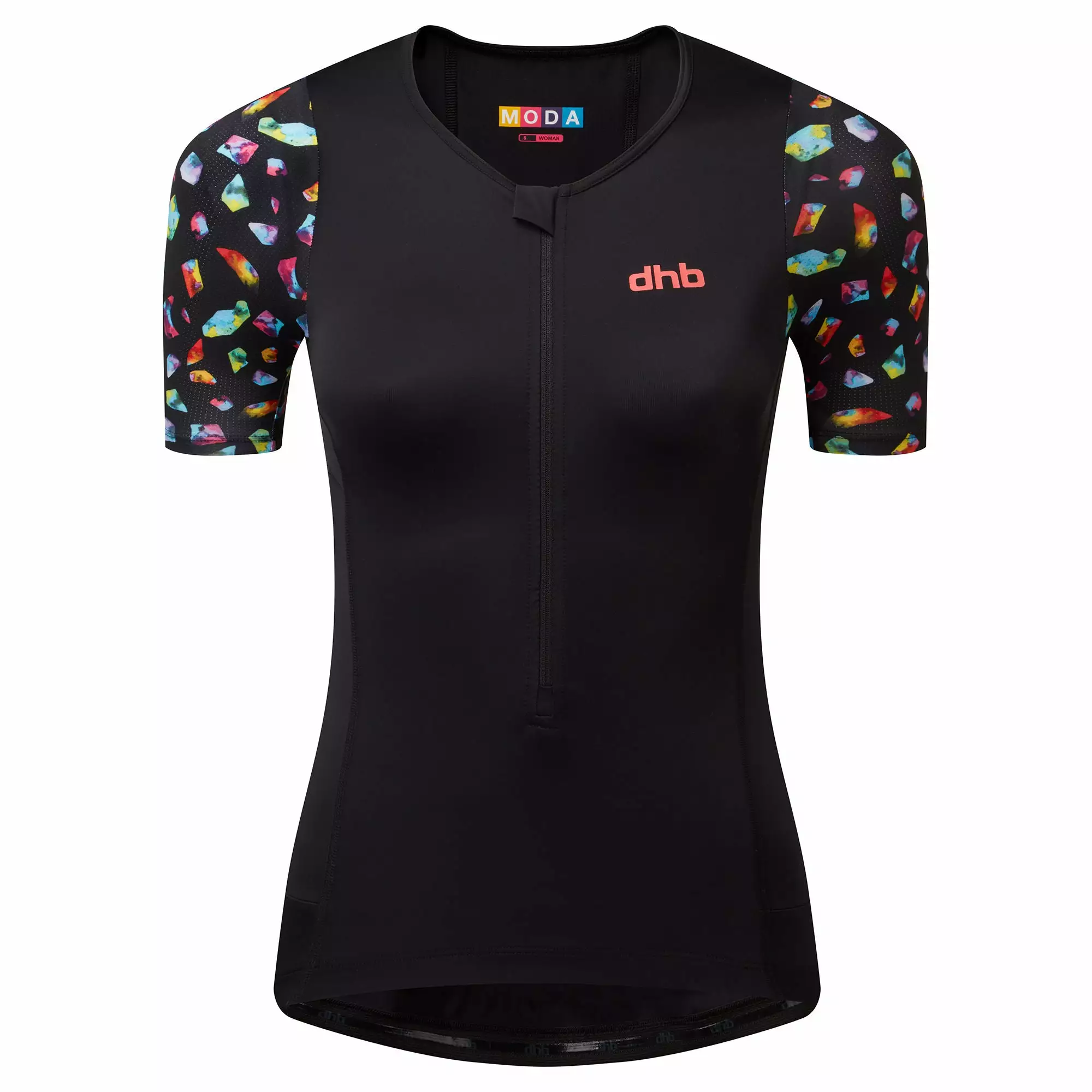 Moda Women's Tri Short Sleeve Top – Jewel 1 Moda Women's Tri Short Sleeve Top – Jewel