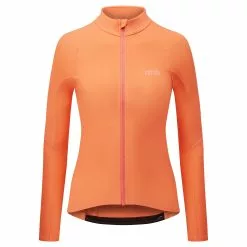 Aeron Lab Womens Thermal Jersey 8 Aeron Lab Womens Thermal Jersey -Deals Areon Store dhb Aeron Lab Womens Thermal Jersey Jerseys Nectarine AW21 SK0445UK 8